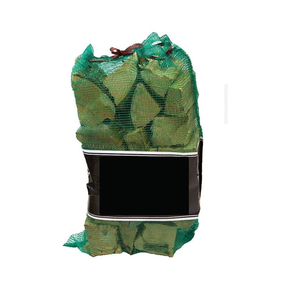 Oak firewood in 40 l bags