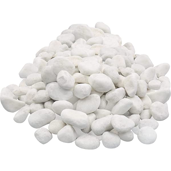 White Stone Grace Decorative Pebbles